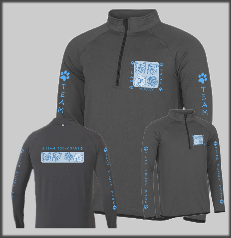 Mucky Paws Quarter Zip Technical Sweatshirt